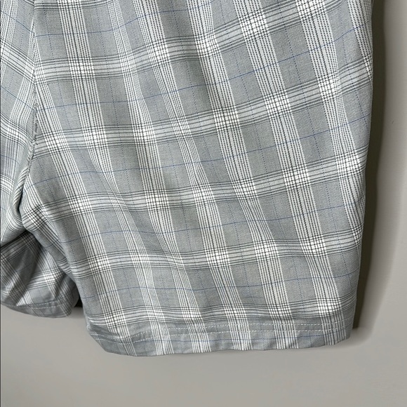 Topman Gray Plaid Drawstring Shorts - Picture 10 of 11